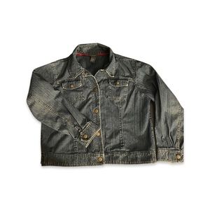 Vintage late 90s Van Heusen denim jacket XL